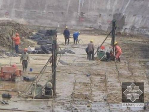 通化我公司承建北京房山区水池地基注浆加固工程